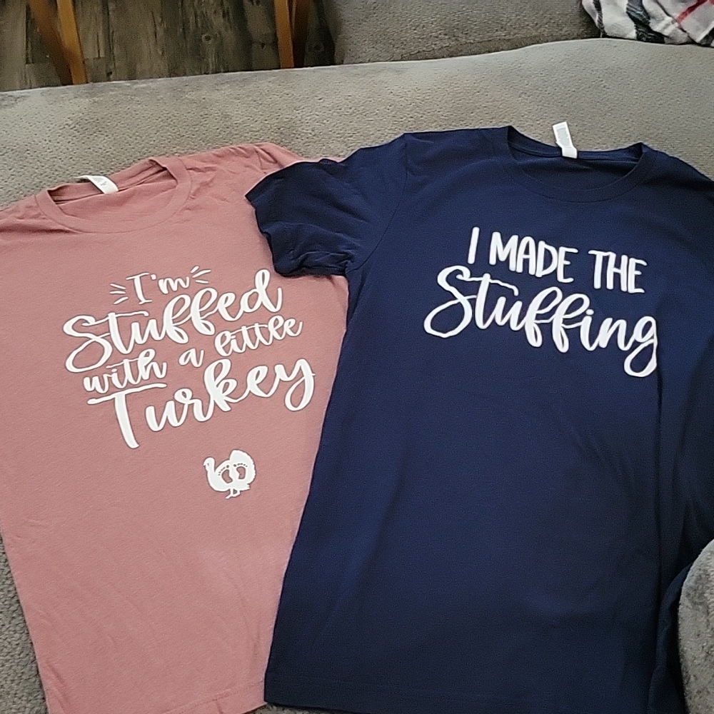 Thanksgiving pregnancy shirts